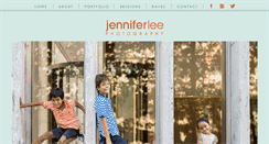 Desktop Screenshot of jenniferleephotography.com