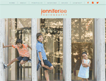 Tablet Screenshot of jenniferleephotography.com